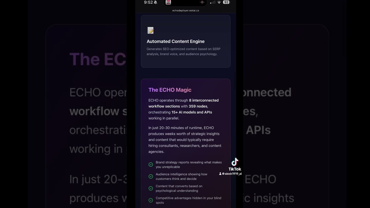 Introducing ECHO and ECHO Deployer: AI-Powered Marketing Automation using n8n