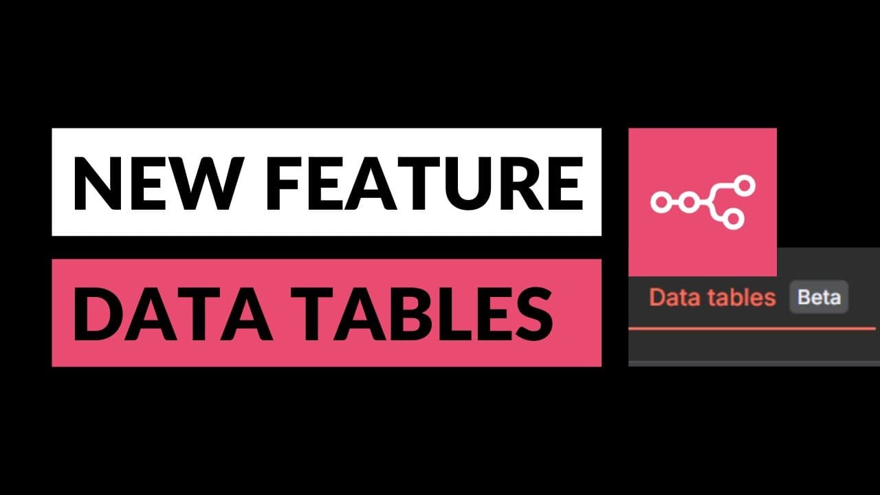 NEW FEATURE: n8n Data Tables